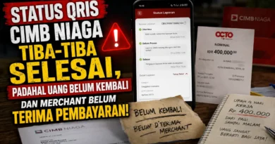 Status QRIS CIMB Niaga Tiba-tiba Selesai, padahal Uang Belum Kembali dan Merchant Belum Terima Pembayaran