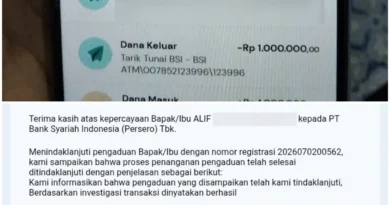 Tarik Tunai Rp1 Juta di ATM BSI Berhasil tapi Uang Tidak Keluar, Pengaduan Dinyatakan Selesai Tanpa Pengembalian Dana