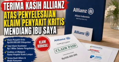 Terima Kasih Allianz atas Penyelesaian Klaim Penyakit Kritis Mendiang Ibu Saya