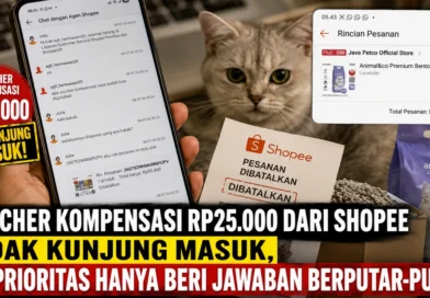 Voucher Kompensasi Rp25.000 dari Shopee Tidak Kunjung Masuk, CS Prioritas Hanya Beri Jawaban Berputar-putar