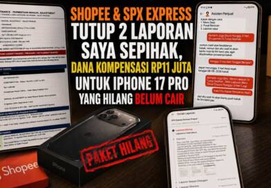 Shopee & SPX Express Tutup 2 Laporan Saya Sepihak, Dana Kompensasi Rp11 Juta untuk iPhone 17 Pro yang Hilang Belum Cair