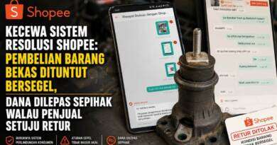 Penjual Sudah Setuju Retur, tapi Shopee Tolak karena Barang Bekas Tidak Bersegel