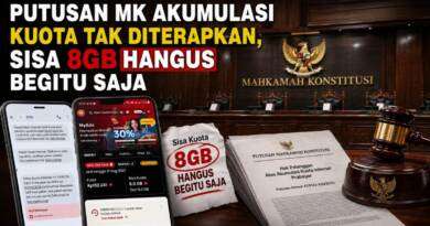 Benarkah Keputusan Mahkamah Konstitusi tentang Akumulasi Kuota Internet Operator Prabayar Ada Syaratnya?