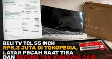 Sudah 4 Bulan, Refund TV TCL Senilai Rp6,3 Juta di Tokopedia Belum Selesai