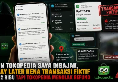 Akun Tokopedia Saya Dibajak, GoPay Later Kena Transaksi Fiktif Rp712 Ribu tapi Tokopedia Menolak Refund