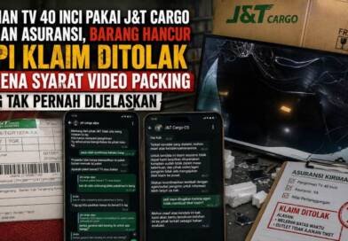 Kiriman TV 40 Inci Pakai J&T Cargo dengan Asuransi, Barang Hancur tapi Klaim Ditolak
