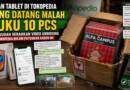 Pesan Tablet di Tokopedia yang Datang Buku 10 Pcs, Saya Sudah Serahkan Video Unboxing tapi Tokopedia Belum Putuskan Kasus Ini