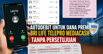 Memohon Pengembalian Dana Premi BRI Life TelePro Mediacash yang Di-autodebit tanpa Persetujuan