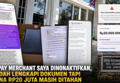 Janji SLA 5 Hari Kerja Dilanggar, Dana Operasional Rp20 Juta Masih Ditahan GoPay Merchant