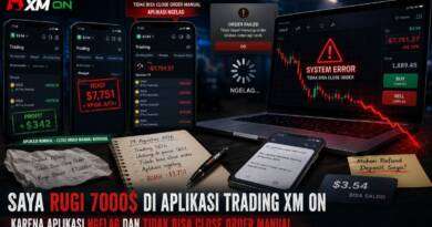 Saya Rugi 7000$ di Aplikasi Trading XM ON karena Aplikasi Ngelag dan Tidak Bisa Close Order Manual