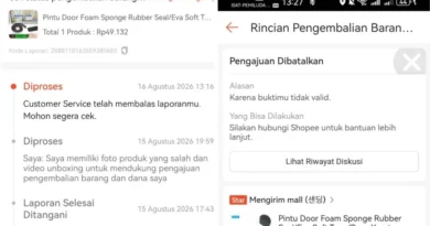 Barang Salah Kirim, Pengajuan Pengembalian Dana Shopee Ditolak Tanpa Klarifikasi