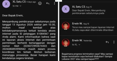 XLSatu Janji Terminate dan Refund Sejak 6 Agustus, Sampai 19 Agustus Cuma Dikasih Nomor Tiket