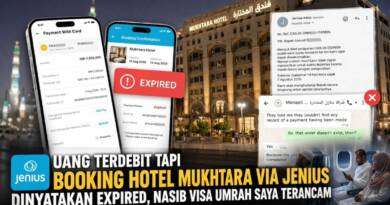 Uang Terdebit tapi Pembayaran Booking Hotel Mukhtara via Jenius Dinyatakan Expired, Nasib Visa Umrah Saya Terancam