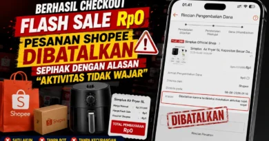 Berhasil Checkout Flash Sale Rp0, Pesanan Shopee Dibatalkan Sepihak dengan Alasan “Aktivitas Tidak Wajar”