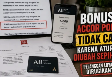 Bonus Accor Point Tidak Cair karena Aturan Diubah Sepihak