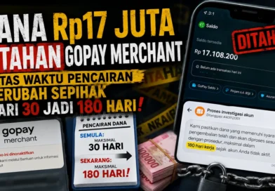 Dana Rp17 Juta Ditahan GoPay Merchant, Batas Waktu Pencairan Berubah Sepihak dari 30 Jadi 180 Hari