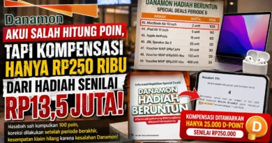 Danamon Akui Salah Hitung Poin, tapi Kompensasi yang Ditawarkan Hanya Rp250 Ribu dari Hadiah Senilai Rp13,5 Juta