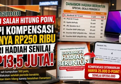 Danamon Akui Salah Hitung Poin, tapi Kompensasi yang Ditawarkan Hanya Rp250 Ribu dari Hadiah Senilai Rp13,5 Juta