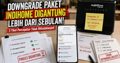 Downgrade Paket IndiHome Digantung Lebih dari Sebulan, Tiga Tiket Percepatan Tidak Ditindaklanjuti
