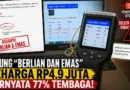 Kalung “Berlian dan Emas” Seharga Rp4,9 Juta di Shopee Mall Ternyata 77% Tembaga; Pengembalian Ditolak, Penjual Malah Ancam Pakai UU ITE
