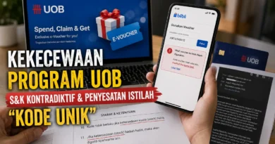 Kekecewaan Program “Spend, Claim & Get” UOB: S&K Kontradiktif dan Penyesatan Istilah “Kode Unik”