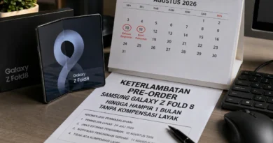 Keterlambatan Pre-Order Samsung Galaxy Z Fold 8 Hingga Hampir 1 Bulan Tanpa Kompensasi Layak