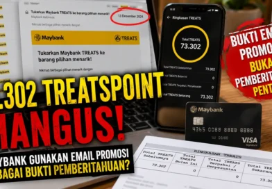 Maybank Gunakan Email Promosi sebagai Bukti Pemberitahuan, 73.302 TreatsPoint Saya Hangus
