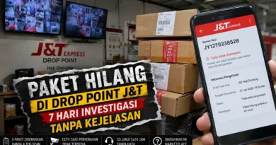 Paket Hilang di Drop Point J&T Express, 7 Hari Investigasi Tanpa Kejelasan