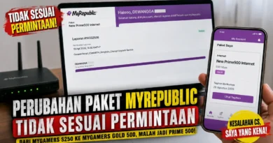 Perubahan Paket MyRepublic Tidak Sesuai Permintaan