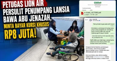 Petugas Lion Air Persulit Penumpang Lansia Bawa Abu Jenazah, Minta Bayar Kursi Khusus Rp8 Juta