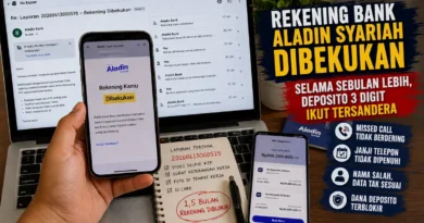 Rekening Bank Aladin Syariah Dibekukan Selama Sebulan Lebih, Deposito 3 Digit Ikut Tersandera