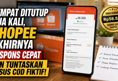 Sempat Ditutup Dua Kali, Shopee Akhirnya Respons Cepat dan Tuntaskan Kasus COD Fiktif