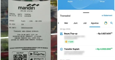 Setor Tunai via Livin’ Mandiri Rp6 Juta Masuk Mesin ATM tapi Tidak Terkreditkan ke Rekening Tujuan