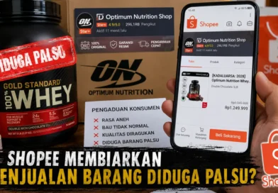 Shopee Membiarkan Penjualan Barang yang Diduga Palsu?