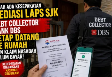 Sudah Ada Kesepakatan Mediasi LAPS SJK, Debt Collector Bank DBS Tetap Datang ke Rumah dan Klaim Nasabah Belum Bayar