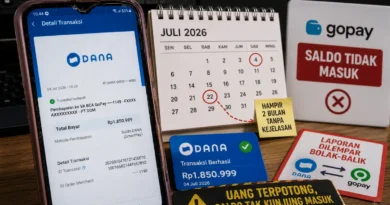 Top Up GoPay Rp1,8 Juta lewat DANA Berhasil tapi Saldo Tidak Masuk, Laporan Dilempar Bolak-balik Hampir 2 Bulan