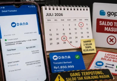 Top Up GoPay Rp1,8 Juta lewat DANA Berhasil tapi Saldo Tidak Masuk, Laporan Dilempar Bolak-balik Hampir 2 Bulan