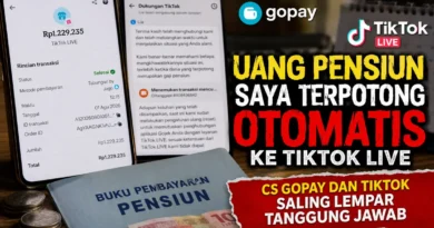 Uang Pensiun Saya Terpotong Otomatis ke TikTok Live, CS GoPay dan TikTok Saling Lempar Tanggung Jawab