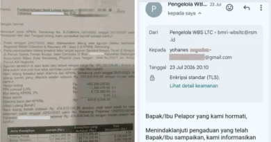 Hasil Lelang Aset Saya Rp455 Juta, Bank Mandiri Mengembalikan Sisa Hasil Lelang Rp142 Juta