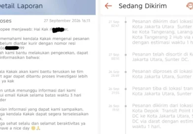Pengiriman SPX Buruk! Depok-Tangerang 3 Hari Belum Sampai