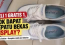 Beli Sepatu Skechers Baru di Sports Station, yang Datang Barang Bekas Display yang Kotor dan Menguning