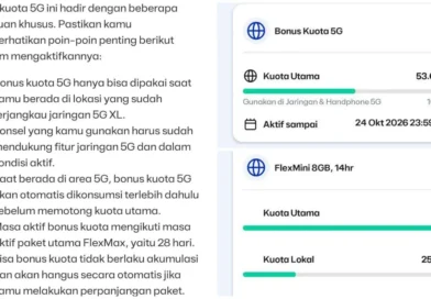 Bonus Kuota 5G XL Seharusnya Dipakai Duluan, tapi Kuota Utama Ikut Terpotong Bersamaan