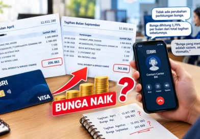 Bunga Kartu Kredit BRI Naik Padahal Tagihan Turun, CS Tidak Bisa Jelaskan