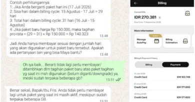 Downgrade Paket XL Prioritas Sesuai Saran CS, Tagihan Malah Hampir Dua Kali Lipat dari Biasanya