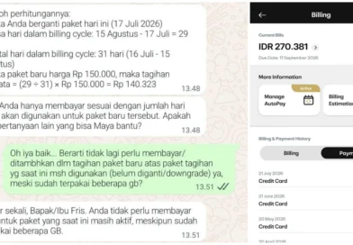 Downgrade Paket XL Prioritas Sesuai Saran CS, Tagihan Malah Hampir Dua Kali Lipat dari Biasanya