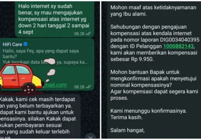 Internet Indosat HiFi Mati 3 Hari, Kompensasi yang Ditawarkan Hanya Rp9.950