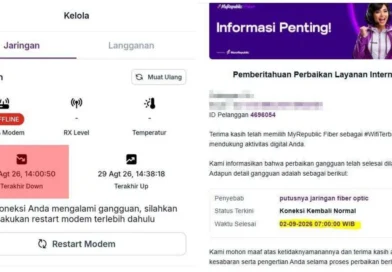 Internet MyRepublic Mati Berhari-hari, Pelanggan Hanya Diberi Janji dan Estimasi yang Terus Berubah