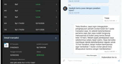 Kecewa Berat dengan Kredivo: Pertama Kali Telat Bayar, Dihukum Penalti 1 Bulan Penuh Rp1.174.850 dan Pelunasan Awal Malah Dipersulit