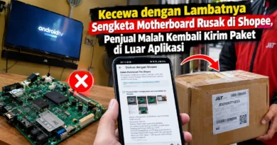 Kecewa dengan Lambatnya Sengketa Motherboard Rusak di Shopee, Penjual Malah Kembali Kirim Paket di Luar Aplikasi