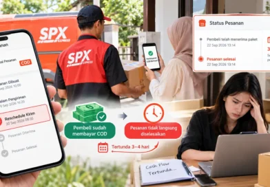 Kurir SPX Selalu Menunda Menyelesaikan Pesanan sampai Batas Akhir Barang Diterima Pembeli, Meskipun Pesanan COD Sudah Dibayar Pembeli